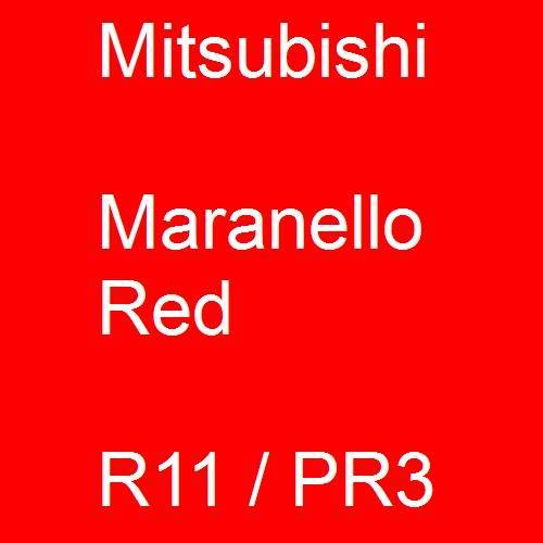 Mitsubishi, Maranello Red, R11 / PR3.